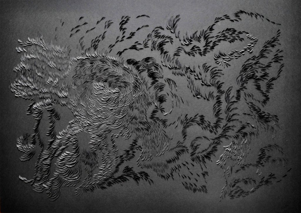 Murmuration noire de Léa Valmain