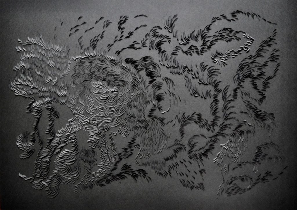 Murmuration noire