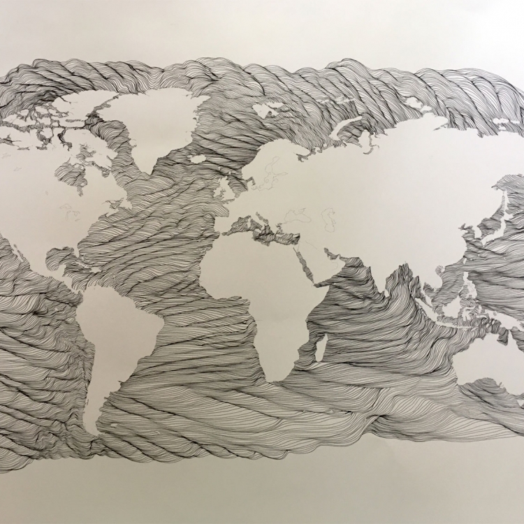 Planisphere-LeaValmain-dessin-art